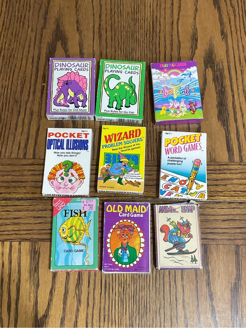 Pocket Card Set - Multicolor Pocket Games & Playing Cards Collection
